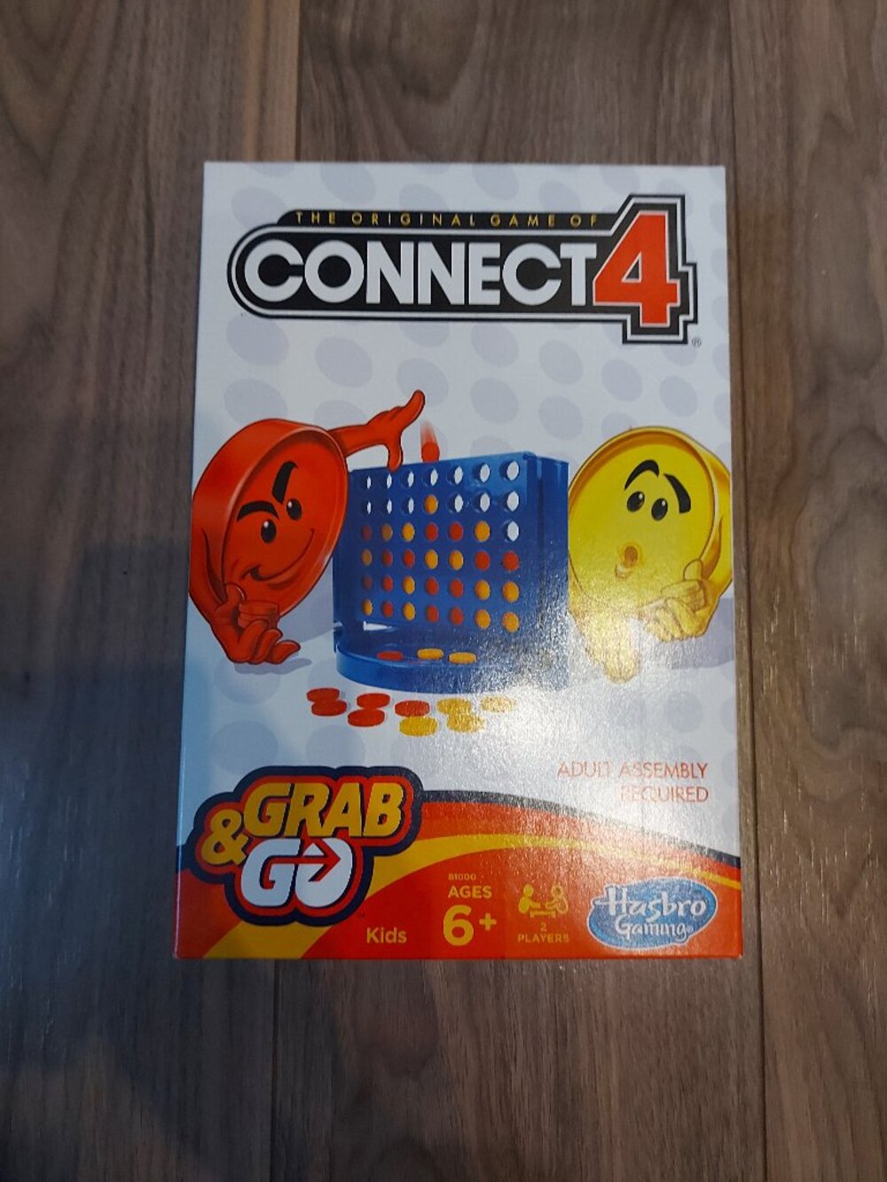 Connect4 Grab & Go Travel Game